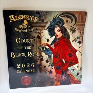 Llewellyn Publications | NWOT Alchemy 2026 Court of the Black Rose Calendar